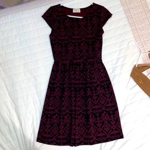 Everly Garnet Dress